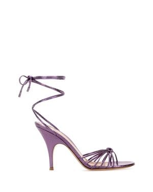Gianvito Rossi Leather Heels - Pink