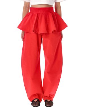 Alaïa Sculpted Belt For - Red