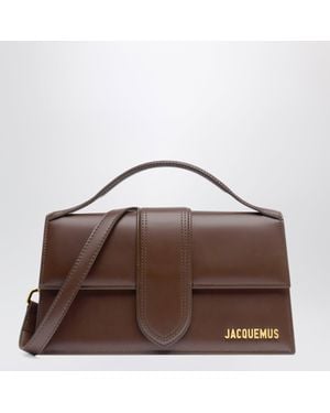 Jacquemus The Large Bambino Mini Leather Bag - Brown