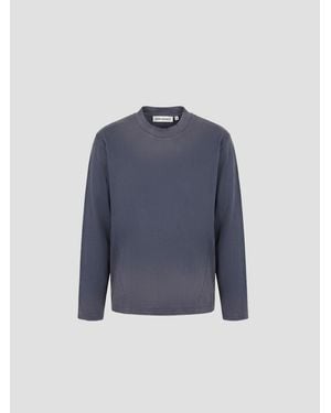 Our Legacy Big Long-Sleeve 100% Cotton Shirt - Blue