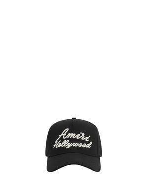Amiri 100% Cotton Baseball Cap - Black