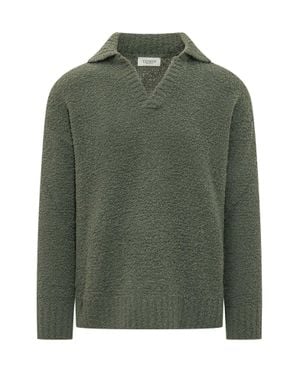 Laneus Knit Polo - Green