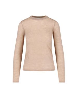 Aspesi 100% Virgin Wool Sweater - Natural