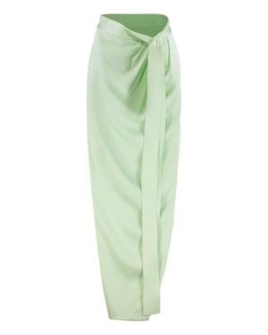 Alex Perry La Traduzione Di "Gonna Asimmetrica" Dall'Italiano (It) All'Inglese (En) È: "Asymmetrical Skirt" - Green