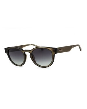 Timberland Round Polarized Sunglasses - Black