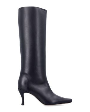 BY FAR Stevie 42 Leather Boots - Blue