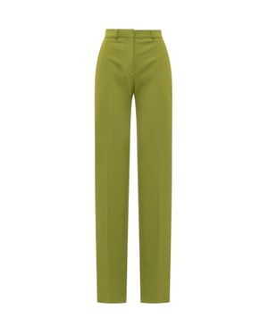 Del Core Slim Fit Cigarette Pants - Green