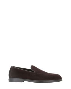 Doucal's Premium Calf Leather Flat Shoes For - White