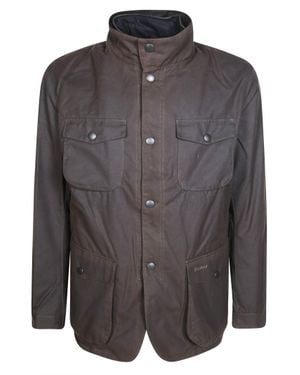 Barbour Ogston Wax Jacket For - Gray