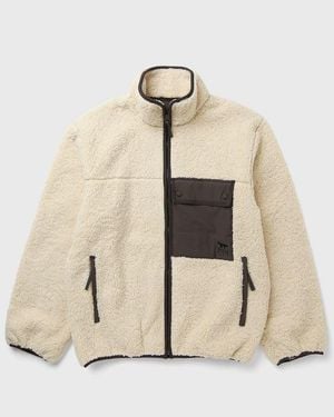 Maison Kitsuné Mini Logo Fleece Jacket - Natural