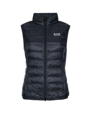 EA7 E. A.7 Polyamide Padded Vest For - Blue