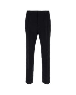 Gucci Logo-Embroidered Pants - Black