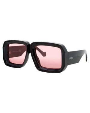 Loewe Oversized Square Sunglasses - Black