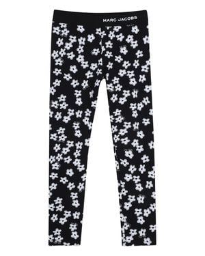 Marc Jacobs Floral Print Mini Skirt With Sophisticated Waistband And Logo Detailing - Blue