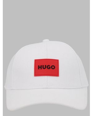 HUGO Kids Cotton Baseball Cap - Red