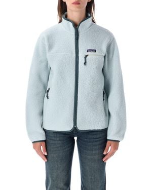 Patagonia Retro Pile Double-Sided Brushed Fleece Jacket - Blue