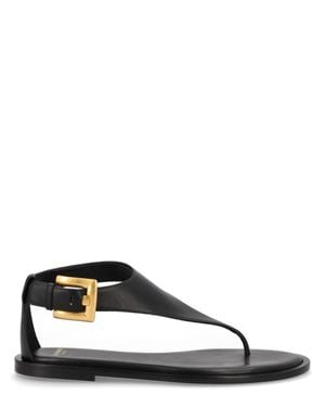 Balmain Sandal Anthem - Black
