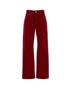Ami Paris Ami Denim Jeans - Red