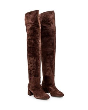 Anna F. Chic Stivale Boots - Brown