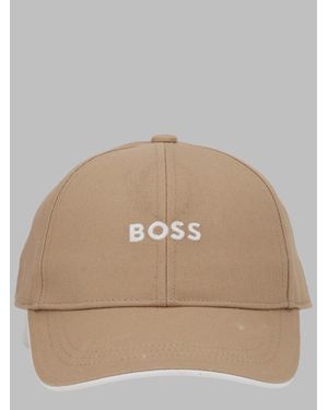 BOSS Cappello Da Baseball Con Logo - Natural
