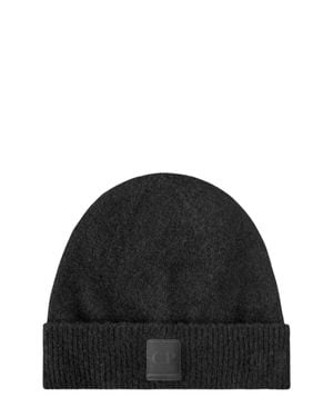 C.P. Company C. P. Company Mini Wool Blend Beanie - Black