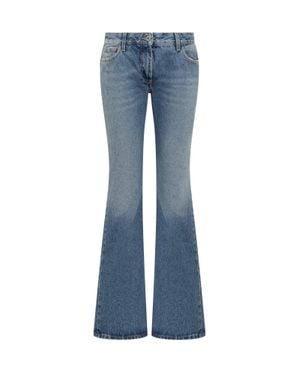 Off-White c/o Virgil Abloh Jet Set Arrow Denim Jeans - Blue