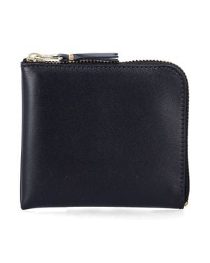 Comme des Garçons Mini Zip Wallet - Blue