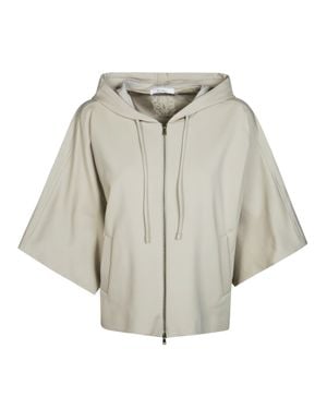Max Mara Maxfidiato Hooded Sweatshirt - Gray