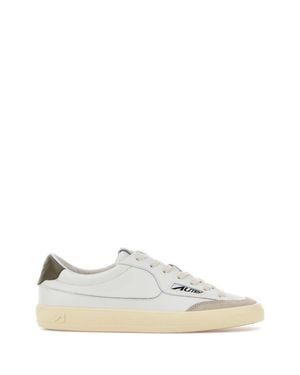 Autry Windscape Leather Sneaker - White
