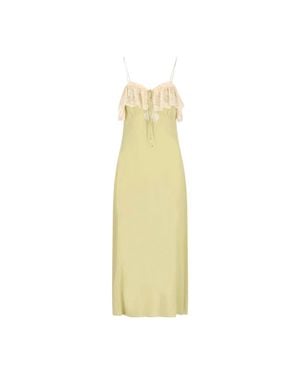Chloé Midi Dress - Yellow