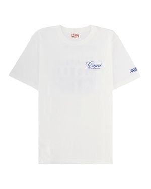 MC2 Saint Barth Relaxed Fit Cotton T-Shirt - White