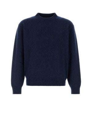 Prada Luxury Cashmere Knit Sweater - Blue