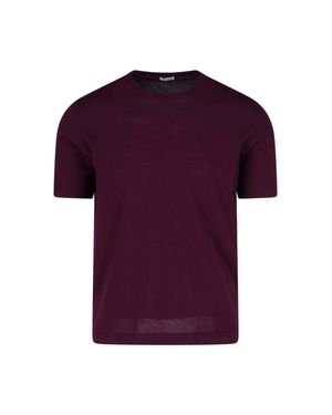 Caruso 100% Cotton Bright T-Shirt - Purple