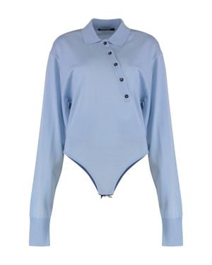 Jacquemus The Tordu Merino Body - Blue