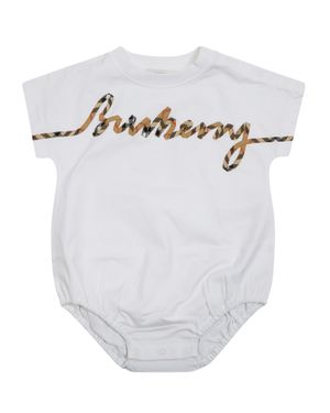 Burberry Kids N5 Dolby Script Graphic Top - White