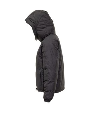 K-Way Lightweight Hooded Puffer Jacket - Black