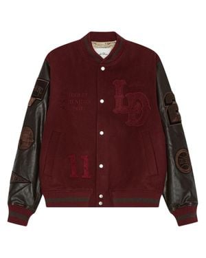 Les Deux Wool-Blend Overcoat - Red