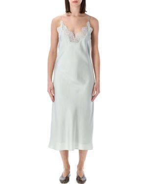 Rohe Silk Tank Dress - Gray