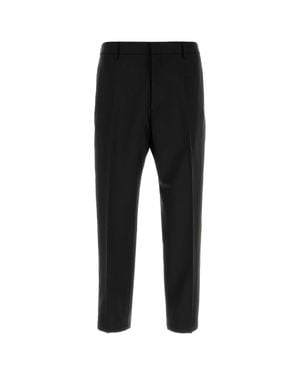Jil Sander Wool Blend Pant - Black