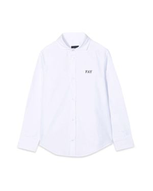Fay Fabric Shirts - White