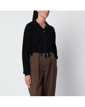 Source Unknown Fabbie Wool Cardigan - Black