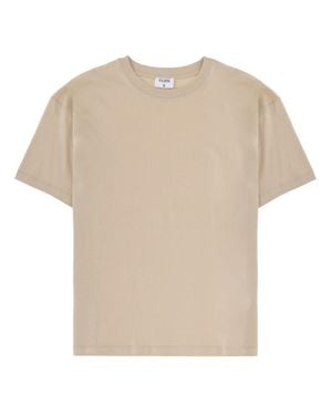 Filippa K Solid Crew Neck T-Shirt - Natural
