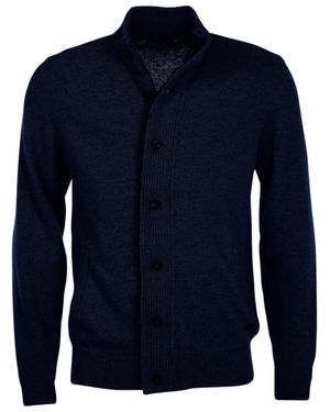 Barbour Lambswool Sweatshirt - Blue