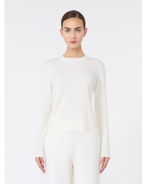 Max Mara Manto Sweater - White