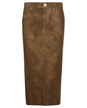 Isabel Marant Bisane-Gc Mini Skirt For - Green