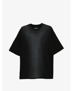 Amiri Ma Quad Bandana Oversized Tee - Black
