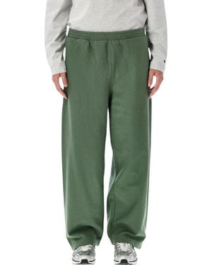 Champion Wide-Leg Fleece Jogger Pants - Green