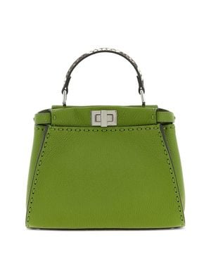 Fendi Peekaboo Mini Sell.Macro Im - Green