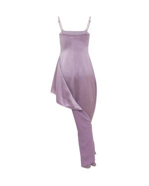 JW Anderson J. W. Anderson Asymmetrical Zip Suit - Purple