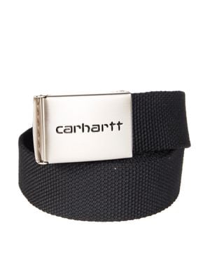 Carhartt Web Belt With Metal Buckle - Black